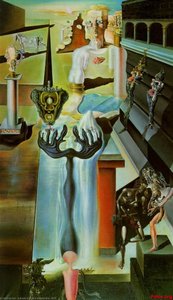 The Invisible Man, 1929 — Salvador Dalí