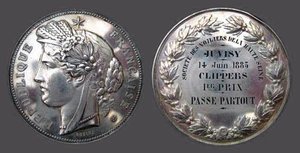 Ceres Award Medal — Eugène André Oudiné