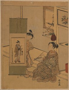 Okumura Masanobu — Suzuki Harunobu