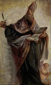 St Augustine — Carlo Innocenzo Carlone