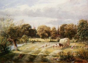 Harvesting Near Cranbrook — George Bernard Oneill