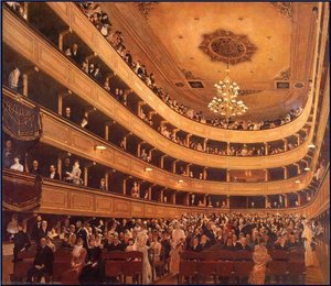 The Old Burgtheater — Gustav Klimt