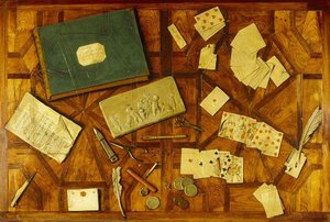 Trompe L'oeil Tabletop — Louis Léopold Boilly