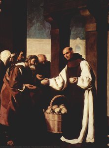 The Mercy Of Fra Martin De Vizcaya — Francisco De Zurbarán, Baroque