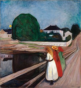 The Girls On The Bridge — Edvard Munch