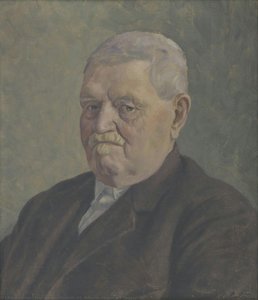 Portrait Of J. Schmidt /mošovce Village — Ivan Zabota