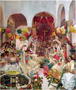 Seville, The Dance — Joaquín Sorolla Y Bastida