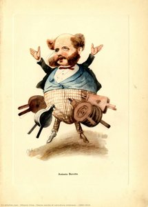 Mezzo Secolo Di Caricatura Milanese : (1860-1910) — Ottavio Cima
