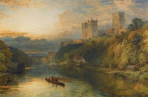 Durham Cathedral From The River — Henry Thomas Dawson