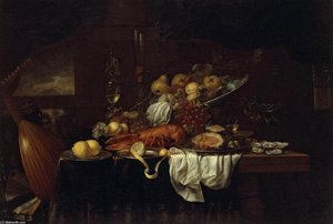 Still-life — Joris Van Son, Flemish Baroque