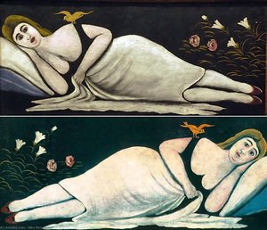 Ortachali Beauty — Niko Pirosmani