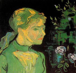 Portrait Of Adeline Ravoux — Vincent Willem Van Gogh