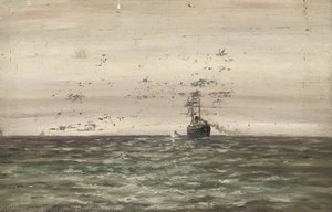 Ship At Sea — Herbert William Garratt