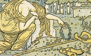 How Should I Your True Love Know — Walter Crane, Romanticism