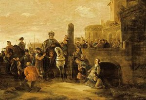 The Triumph Of Mordechai — Jacob Willemsz De Wet