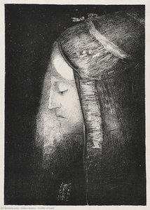 Profile Of Light — Odilon Redon