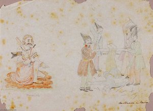 Dervish Bartinado In Persia — Miner Kilbourne Kellogg