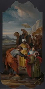 Saint Philip Baptizes The Eunuch, Jacob De Wit, 1748 — Jacob De Wit