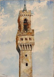 Tower Of Palazzo Vecchio, Florence, Italy — Cass Gilbert