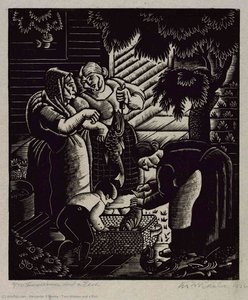 Two Women And A Fish — Alexander S Masley