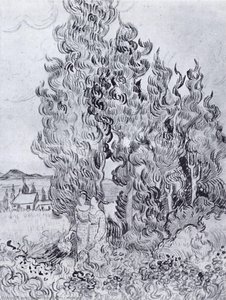 Cypresses — Vincent Willem Van Gogh