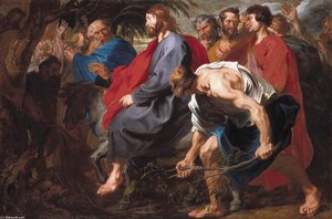 Entry Of Christ Into Jerusalem — Sir Anthony Van Dyck, Baroque
