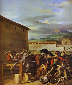 Taming Of The Bulls — Théodore Géricault