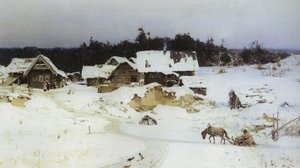 Winter. Imochentsy. — Vasily Dmitrievich Polenov
