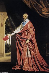Cardinal Richelieu — Philippe De Champaigne, Baroque