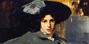Maria With Hat — Joaquín Sorolla Y Bastida