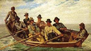 Pull For The Shore — John George Brown