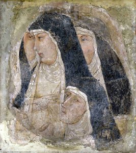 A Group Of Poor Clares — Ambrogio Lorenzetti