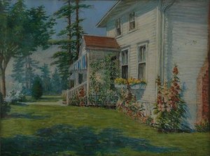 Quarters at Navy Yard, (painting)