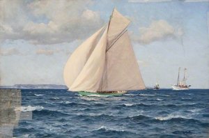 Yacht 'shamrock' — Edoardo Federico De Martino