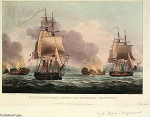 Battle Of St Domingo — Thomas Whitcombe