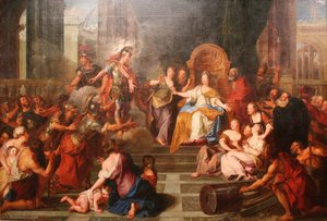 Aeneas And Achates Appearing Dido — Charles Antoine Coypel