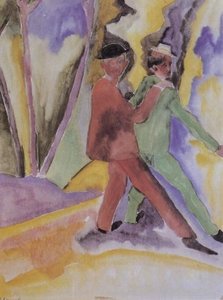 Vaudeville Male Dancers — Charles Demuth