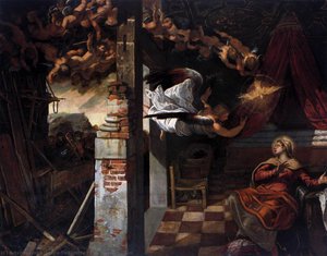 The Annunciation — Jacopo Tintoretto