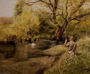 Fishing On The Six Mile — John Andrew Lawson