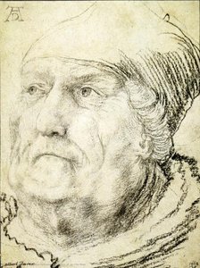 Head Of An Old Man — Matthias Grünewald