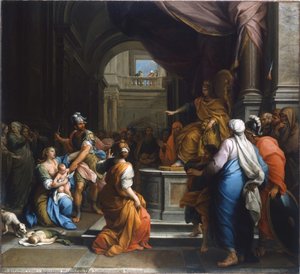 The Judgement Of Solomon — Agostino Masucci