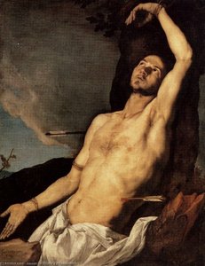 St. Sebastian 3 — Jusepe De Ribera, Baroque