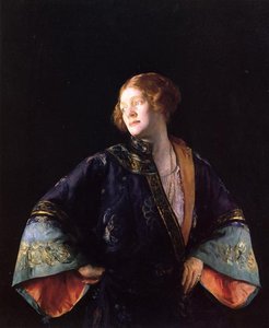 The Blue Mandarin Coat (Aka The Blue Kimono)