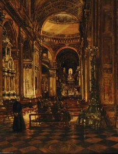 Interior of St Paul's Cathedral, London