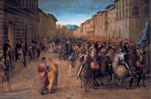 Entry Of Charles Viii Into Florence — Francesco Granacci