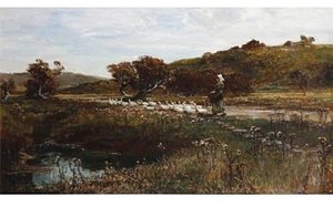 Landscape With Peasant — Edwin Ellis