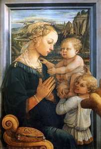 Madonna With Child And Angels — Filippo Di Tommaso Lippi
