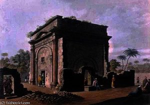 Roman Triumphal Arch — Luigi Mayer