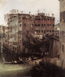 Etto Rio Dei Mendicant — Canaletto