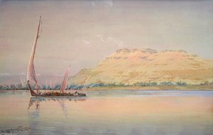 Dawn At Luxor — Augustus Osborne Lamplough